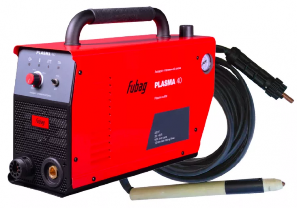 FUBAG PLASMA 40 + PTM-60 автоматический плазмотрон. Аппарат воздушно-плазменной резки с пневмоподжигом